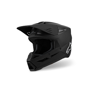 přilba S-M3 SOLID, ALPINESTARS (černá matná) 2027 přilba S-M3 SOLID, ALPINESTARS (černá matná) 2027