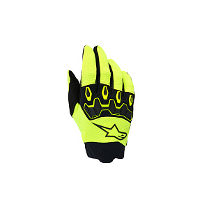 rukavice FULL BORE V2 YOUTH/KIDS, ALPINESTARS, dětské (žlutá fluo/černá) 2027