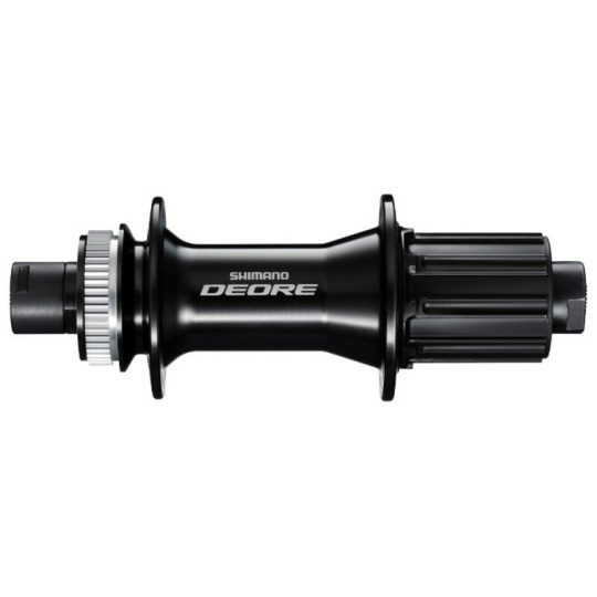 náboj disc SHIMANO Deore FH-M6010 32d Center lock 12mm e-thru-axle 142mm 8-11 rychlostí zadní černý