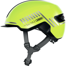 cyklo přilba se světlem HUD-Y signal yellow, ABUS (žlutá fluo) cyklo přilba se světlem HUD-Y signal yellow, ABUS (žlutá fluo)