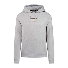 Mikina s kapucí Oracle Red Bul Racing edice RACING šedá s logem - S