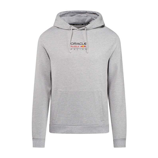 Mikina s kapucí Oracle Red Bul Racing edice RACING šedá s logem - S