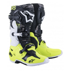 boty TECH 10 2021 limitovaná edice AMS, ALPINESTARS (černá/žlutá fluo/bílá/šedá) boty TECH 10 2021 limitovaná edice AMS, ALPINESTARS (černá/žlutá fluo/bílá/šedá)
