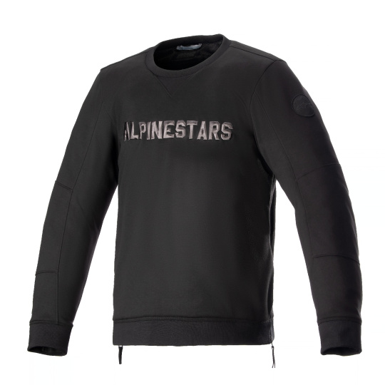 bunda LEGIT CREW FLEECE, ALPINESTARS (černá/šedá) 2024