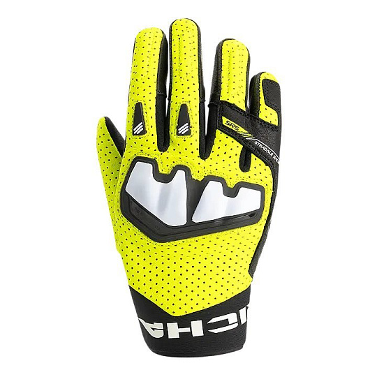 Moto rukavice RICHA STRADALE AP-X LEATHER černo/žluté