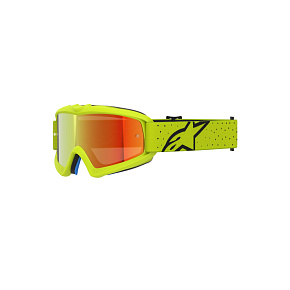brýle VISION YOUTH VESTA, ALPINESTARS, dětské (žlutá fluo/černá, zrcadlové červené plexi) 2027 brýle VISION YOUTH VESTA, ALPINESTARS, dětské (žlutá fluo/černá, zrcadlové červené plexi) 2027