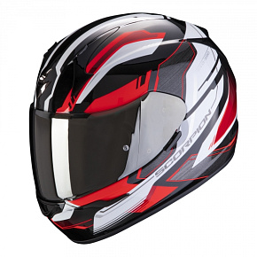 Moto přilba SCORPION EXO-390 BOOST černo/bílo/červená Moto přilba SCORPION EXO-390 BOOST černo/bílo/červená