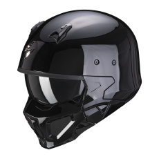 Moto přilba SCORPION COVERT-X solid černá Moto přilba SCORPION COVERT-X solid černá