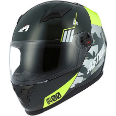 Moto přilba ASTONE GT2 ARMY černo/žlutá Moto přilba ASTONE GT2 ARMY černo/žlutá
