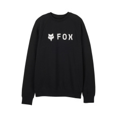 Pánská mikina Fox Absolute Fleece Crew Black Pánská mikina Fox Absolute Fleece Crew Black
