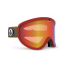 Zimní brýle Volcom Footprints Red/Charamel +Bl -  Red Chrome 