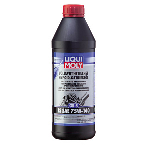 LIQUI MOLY Hypoidní převodový olej LS SAE 75W-140 GL5 plně syntetický olej 1l LIQUI MOLY Hypoidní převodový olej LS SAE 75W-140 GL5 plně syntetický olej 1l