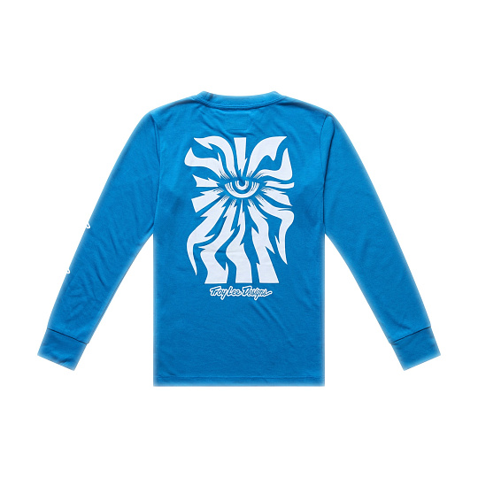TLD DĚTSKÝ DRES S DLOUHÝM RUKÁVEM YOUTH SKYLINE RIDE TEE ONE EYE AERO BLUE (38502800)