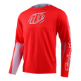 TLD DRES S DLOUHÝM RUKÁVEM SPRINT ICON RACE RED (32392901)