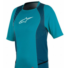 Alpinestars Stella Drop 2 S/S Jersey dres dámský ocean white Alpinestars Stella Drop 2 S/S Jersey dres dámský ocean white