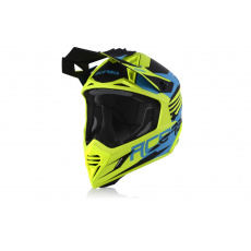 ACERBIS motokros přilba X-TRACKmodrá/žlutá/černá ACERBIS motokros přilba X-TRACKmodrá/žlutá/černá