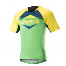 Alpinestars Mesa S/S Jersey dres Acid Yellow Summer Green vel. L