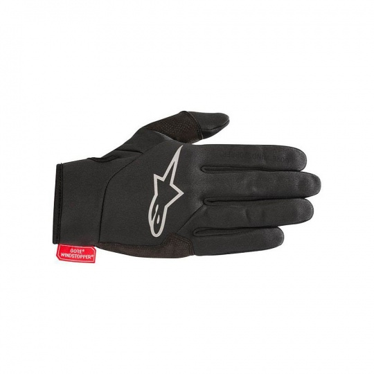 Alpinestars Cascade Gore Windstopper rukavice teplé - černé