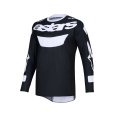 dres RACER AIR RIWAY, ALPINESTARS (černá/bílá) 2026