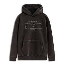 mikina INFINITE WASHED OVERSIZED HOODIE, ALPINESTARS (sepraná černá) mikina INFINITE WASHED OVERSIZED HOODIE, ALPINESTARS (sepraná černá)