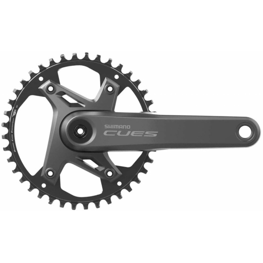 kliky SHIMANO Cues FC-U6000-1, 175mm, 40 zubů, černé, 11,10,9 speed, pro osu čtyřhran, v krabičce