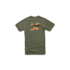 Alpinestars tričko Free Camo - Military Green Alpinestars tričko Free Camo - Military Green