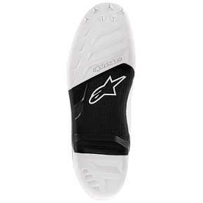 podrážky pro boty TECH 7 2014 a novější, ALPINESTARS (černé/bílé, pár)