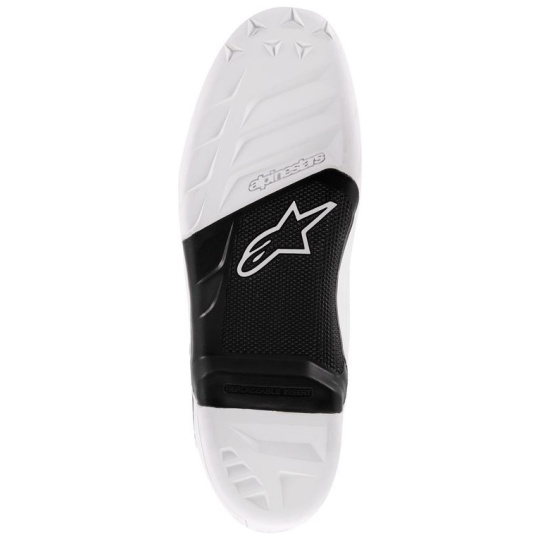 podrážky pro boty TECH 7 2014 a novější, ALPINESTARS (černé/bílé, pár)