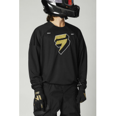 Pánský dres Shift White Label Flak Jersey Black/Gold Pánský dres Shift White Label Flak Jersey Black/Gold