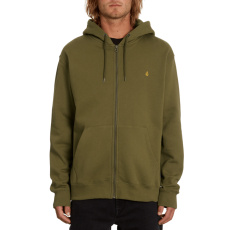 Pánská mikina Volcom Extends Zip Fleece Service Green Pánská mikina Volcom Extends Zip Fleece Service Green