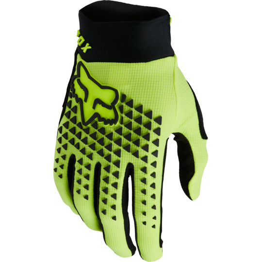 Dětské rukavice Fox Yth Defend Glove  Fluorescent Yellow