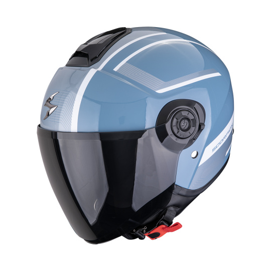 Moto přilba SCORPION EXO-CITY II COSMOS modro/stříbrná Moto přilba SCORPION EXO-CITY II COSMOS modro/stříbrná