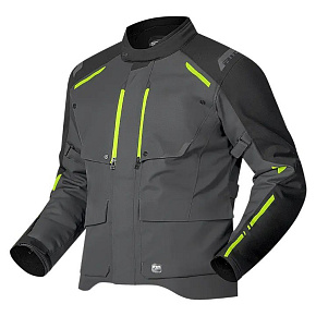 Moto bunda RICHA TAURUS černo/fluo žlutá