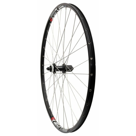 zapletené kolo 28/29" SHIMANO Disc Center lock zadní 8-11sp. černé