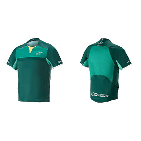 Alpinestars Drop PRO S/S Jersey dres Emerald Atlantic vel. L Alpinestars Drop PRO S/S Jersey dres Emerald Atlantic vel. L