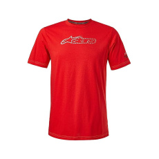 Alpinestars Blaze 2 Tee Ride Dry Red/white - velikost M Alpinestars Blaze 2 Tee Ride Dry Red/white - velikost M