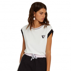 Dámské triko Volcom Siiya Knit Top White Dámské triko Volcom Siiya Knit Top White