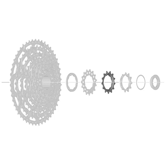 pastorek SHIMANO 13 zubů pro 11 pastorkový systém CS-LG600 Linkglide