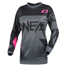 Dámský dres O´Neal Element RACEWEAR šedá/růžová Dámský dres O´Neal Element RACEWEAR šedá/růžová