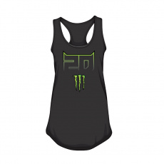 Dámské tílko FABIO QUARTARARO Monster Energy černé 2233702 Dámské tílko FABIO QUARTARARO Monster Energy černé 2233702
