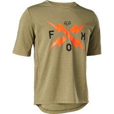 Dětský dres Fox Yth Ranger Dr Ss Jersey Bark Dětský dres Fox Yth Ranger Dr Ss Jersey Bark