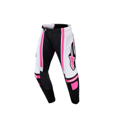kalhoty STELLA TECHSTAR NOMUR, ALPINESTARS, dámské (černá/bílá/růžová) 2026