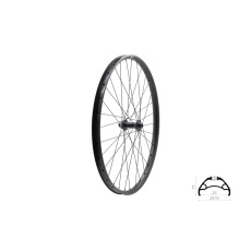 KELLYS Zapletené kolo přední KLS ASESINO 25 DSC F, 28/29", black