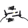 brzda kotoučová SHIMANO MT200, p+z (900+1700 mm), komplet (zadní J-kit)