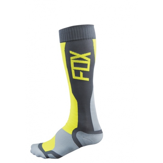 Pánské MX ponožky Fox Racing Mx Tech Sock Grey/Yellow 