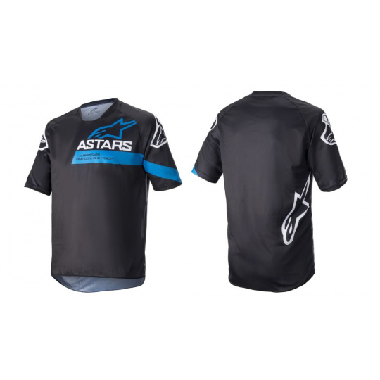 Alpinestars Racer V3 S/S dres - Black/Bright Blue