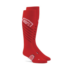 ponožky HI SIDE MX, 100% - USA (červená)
