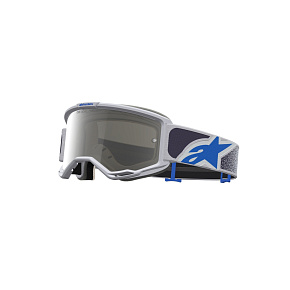 brýle VISION 5 DRAG, ALPINESTARS (světle fialová/modrá, zrcadlové stříbrné plexi) 2027