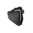 boční levý kryt airboxu TRIUMPH, RTECH (černá)