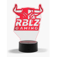 Red Bull Leipzig LED světlo RBLZ Gaming